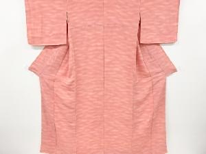 リサイクル　縮緬地暈し色無地着物